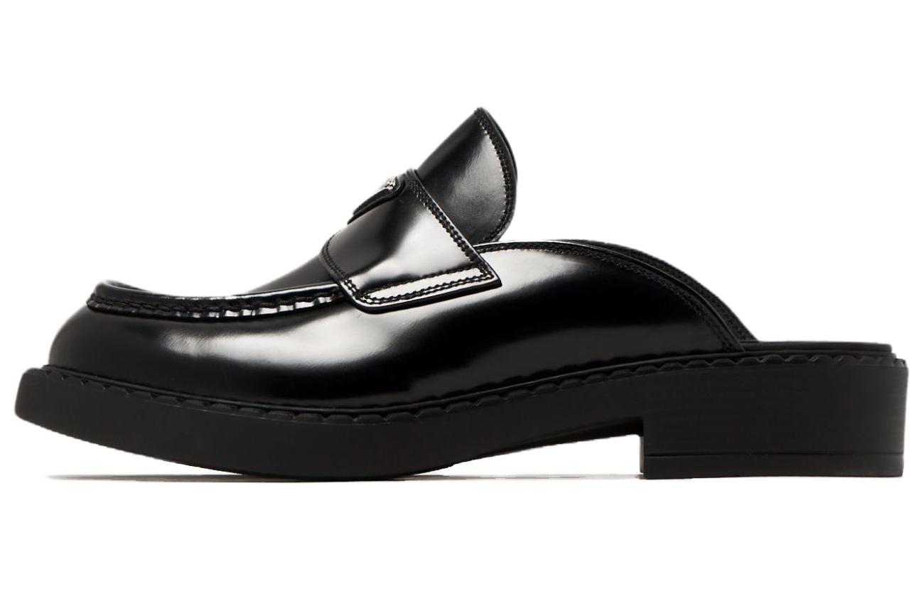 PRADA Сандалии с закрытым носком, мужские, черные