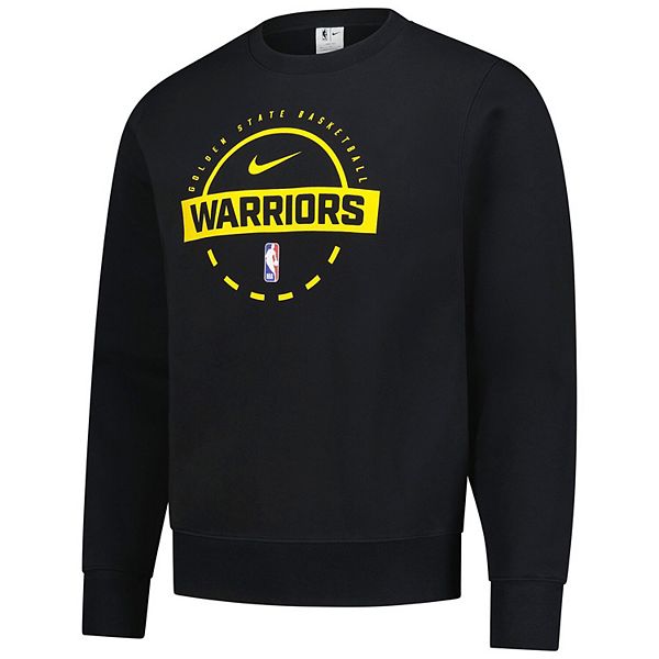 Мужской черный свитшот Golden State Warriors 2025/26 для тренировок Nike — фото 3