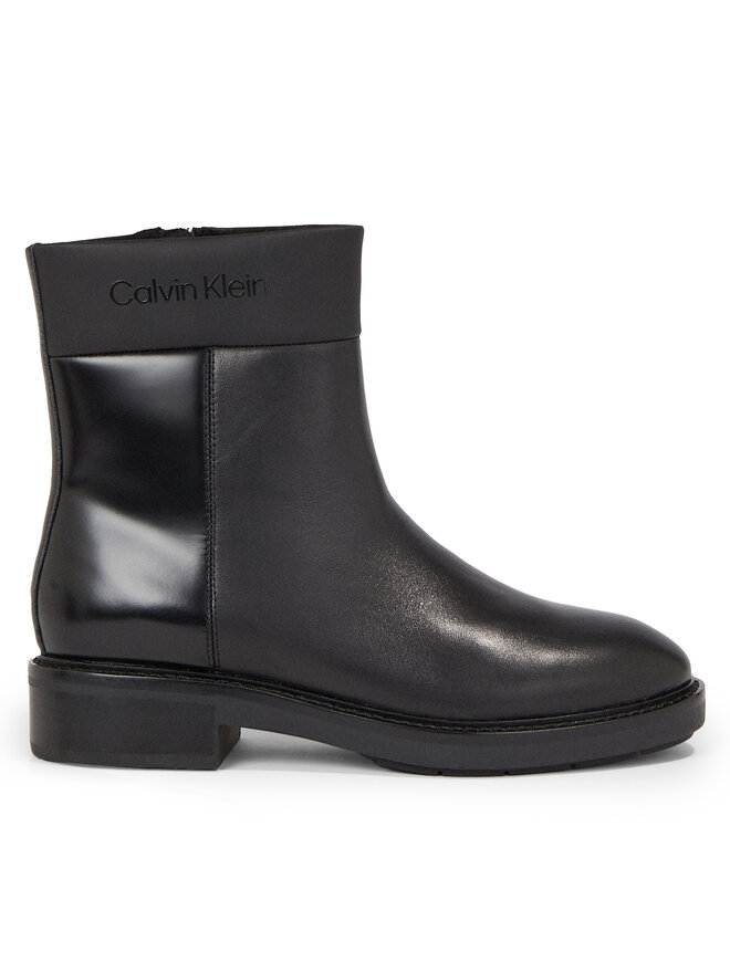Ботинки на плоской подошве Rubber Sole Ankle Boot Lg Wl Calvin Klein, черный