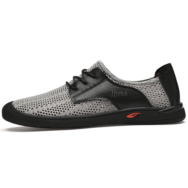 

Дышащие износостойкие амортизирующие низкие повседневные кроссовки Men's Extravagant, серый