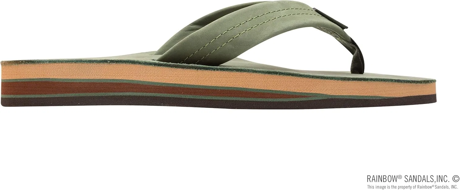 Rainbow Sandals Мужские сандалии Rainbow, лимитированная серия - двухслойный широкий ремешок, эксклюзивные цвета — фото 4