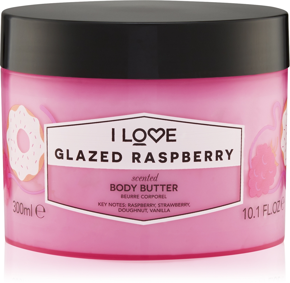 

Глазированное малиновое масло для тела I Love, 330 мл