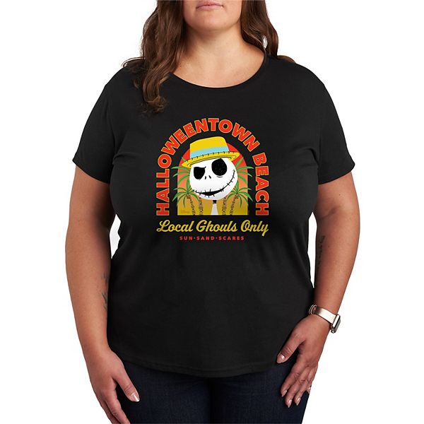 

Футболка с принтом Halloweentown "Кошмар перед Рождеством" Jack Skellington plus size Disney, Black, Черный, Футболка с принтом Halloweentown "Кошмар перед Рождеством" Jack Skellington plus size Disney, Black