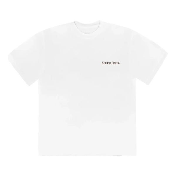 

Футболка cactus jack the scotts rage emote t-shirt 'white' Travis Scott, белый