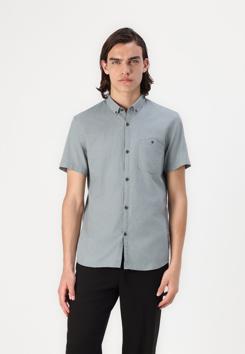 

Рубашка STRUCTURED SHIRT TOM TAILOR DENIM, мятный