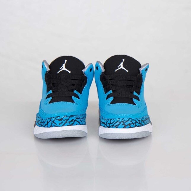 Кроссовки Air Jordan 3 Retro BP 'Powder Blue', синий — фото 3