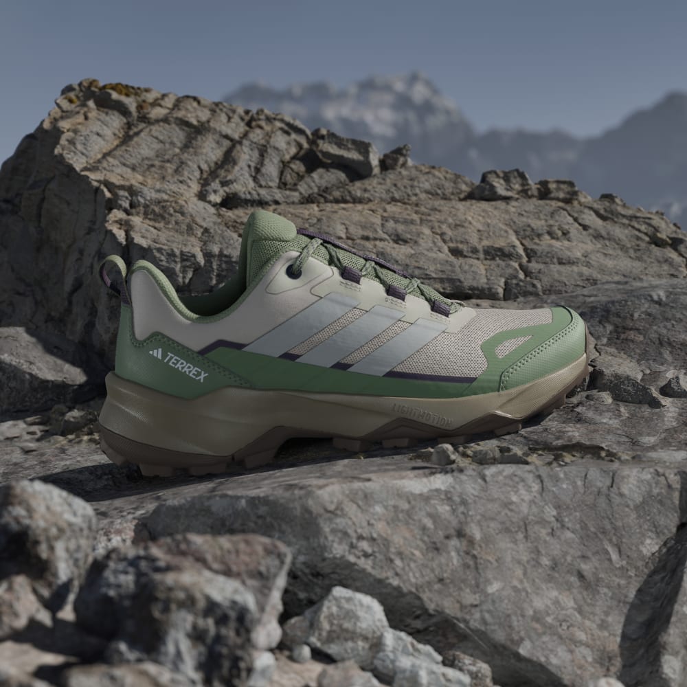 Кроссовки Adidas Terrex Skychaser Ax5 Hiking Shoes, цвет Beige/Grey Two/Tent Green — фото 2