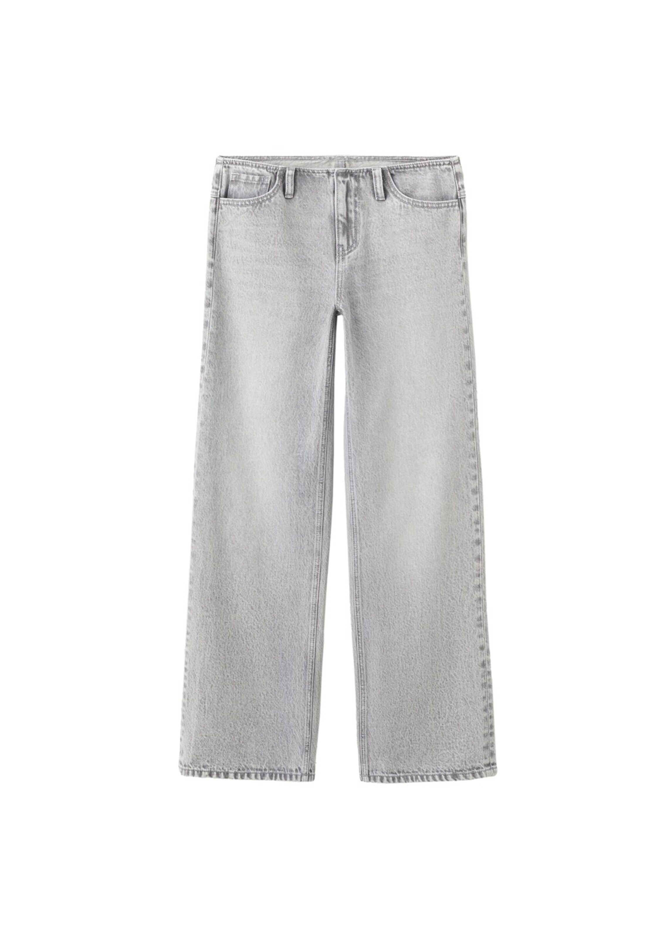 

MANGO TEEN Джинсы с широкими штанинами 'Kesha' в сером дениме