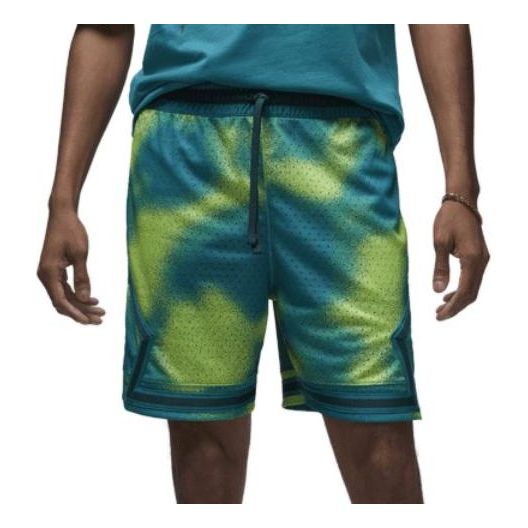 

Шорты dri-fit sport diamond shorts 'midnight spruce sky j teal black' Air Jordan, мультиколор