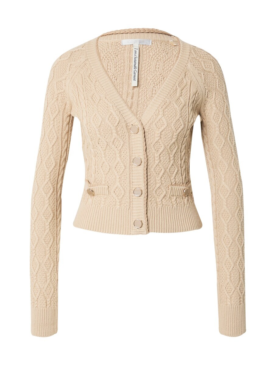 

Кардиган GUESS Knit Cardigan ISABELLE, бежевый