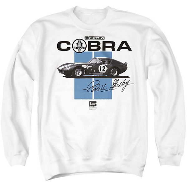 

Мужской свитшот с графикой Shelby Cobra racing stripes Licensed Character