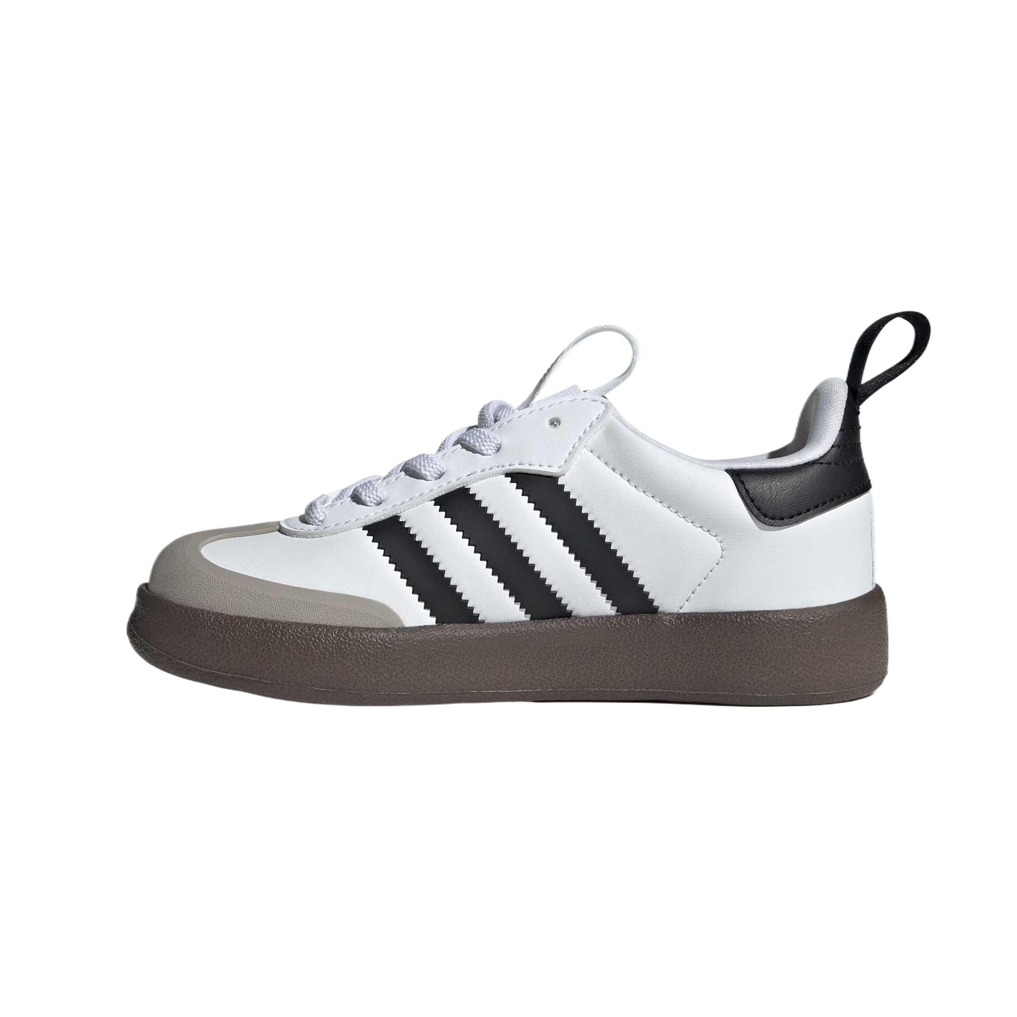 Кроссовки детские AdiFOMSamba Kids' Adidas Originals, белый/серый/черный — фото 2