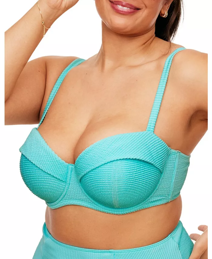 

Бюстгальтер бикини Plus Size Rachelle Adore Me, синий