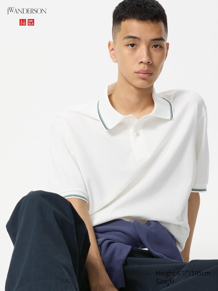 

Рубашка-Поло Uniqlo, цвет 00 белый
