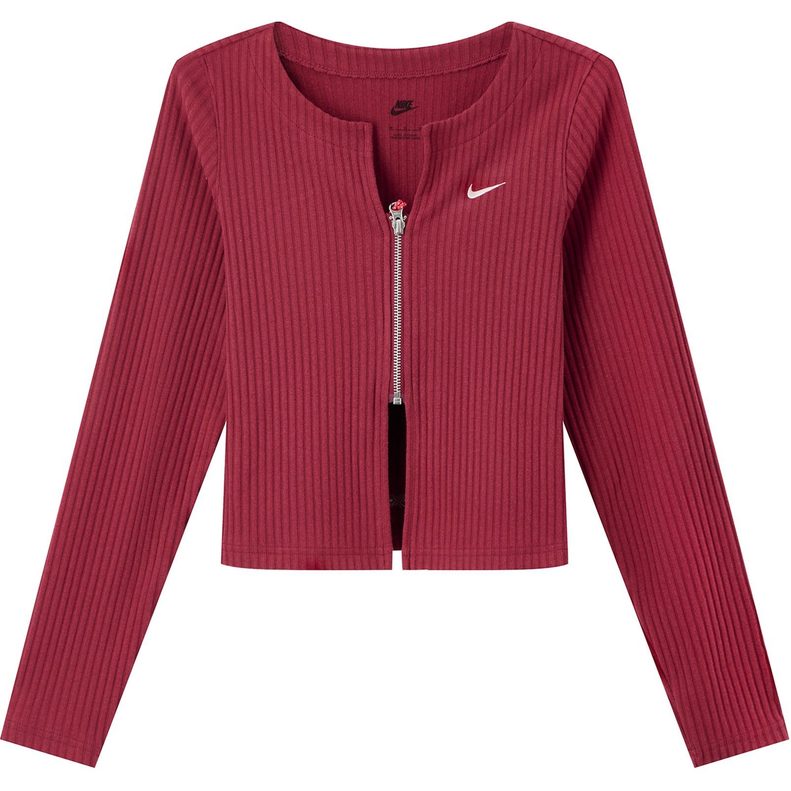 

Nike Спортивная одежда Chill Rib вязаный топ Women's Team Red