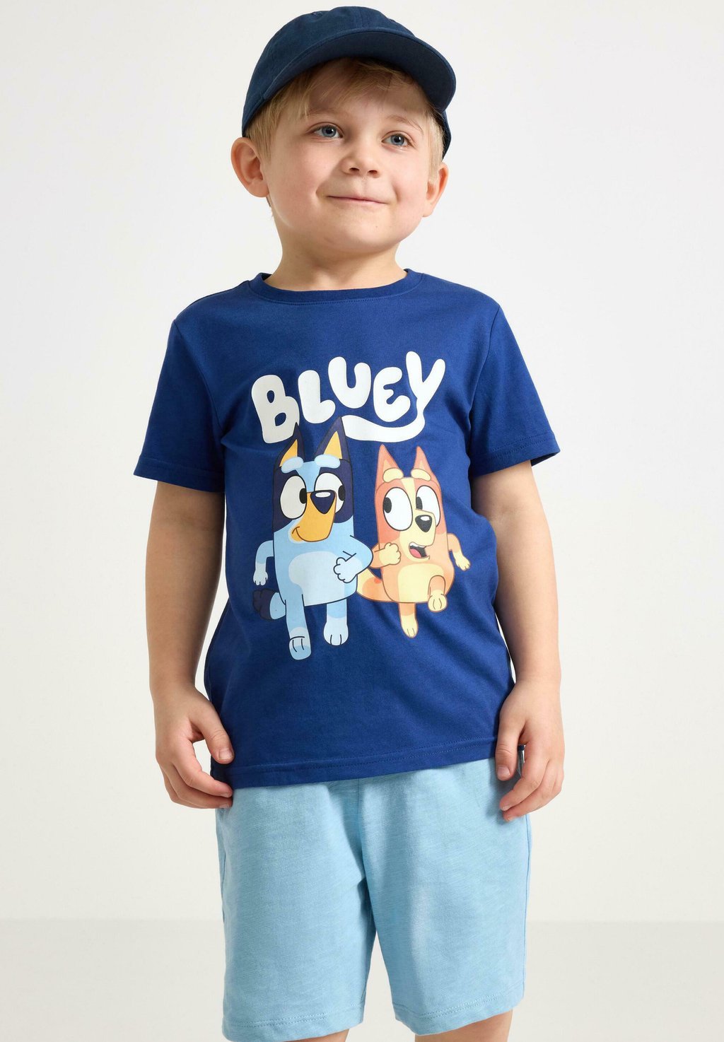 

Футболка с принтом BLUEY Lindex, темно-синий