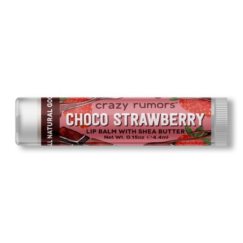 

Crazy Rumors, Натуральный бальзам для губ Choco Strawberry 4,4 мл