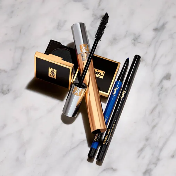 Интенсивная цветная подводка для глаз Crushliner Yves Saint Laurent, цвет bleu enigmatique — фото 4