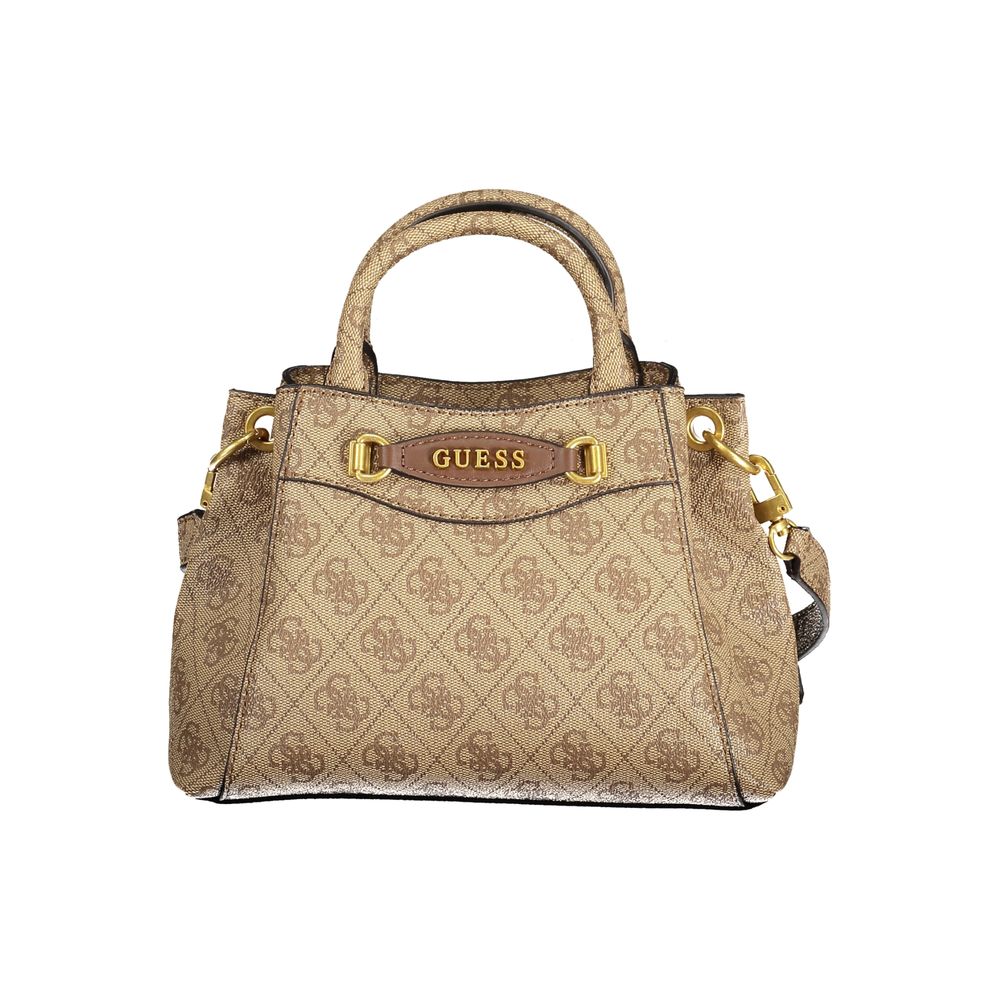 

Бежевая полиэтиленовая сумка Guess Shoes