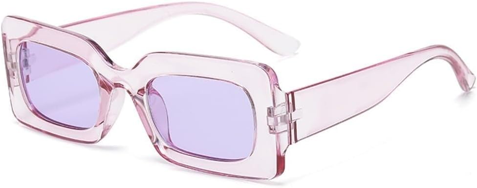 

Солнцезащитные очки с плавным переходом цвета конфет, УФ-защита UV400, мужские и женские, в стиле панк, для занятий спортом на открытом воздухе, бега и езды на велосипеде LXLHWN, Clear Purple