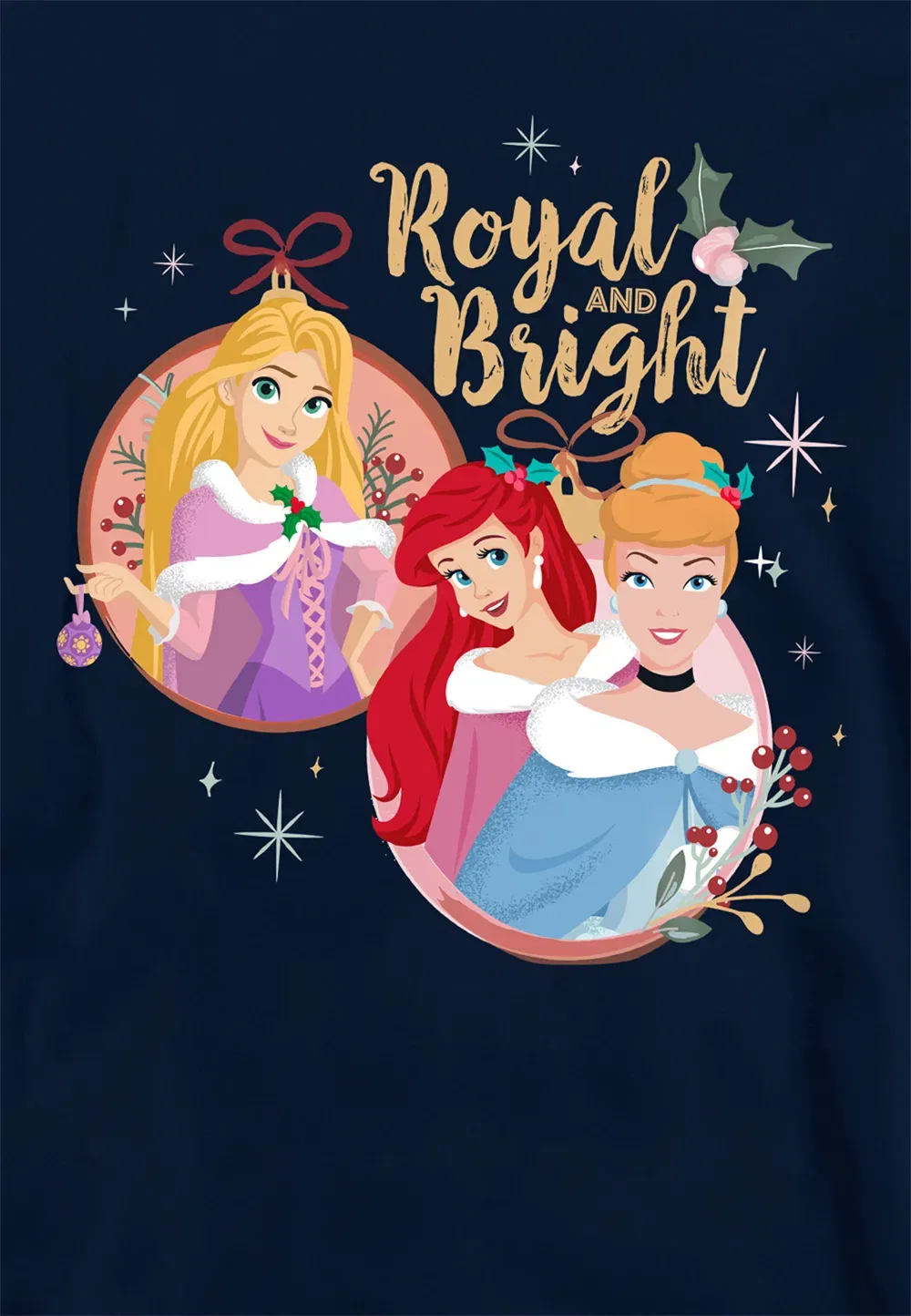 Детская худи Cinderella, Ariel Disney темно-синий, темно-синий — фото 2