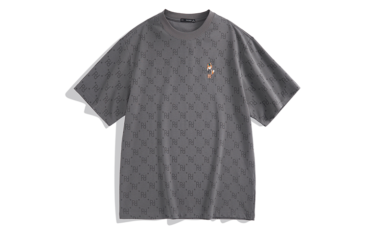 

Футболка мужская PEACEBIRD MEN, Dark Gray Batch 1 (Loose Fit)