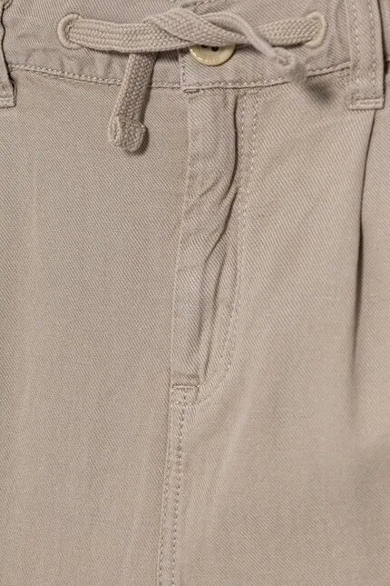 Брюки детские из лиоцелла Guess, бежевый — фото 3