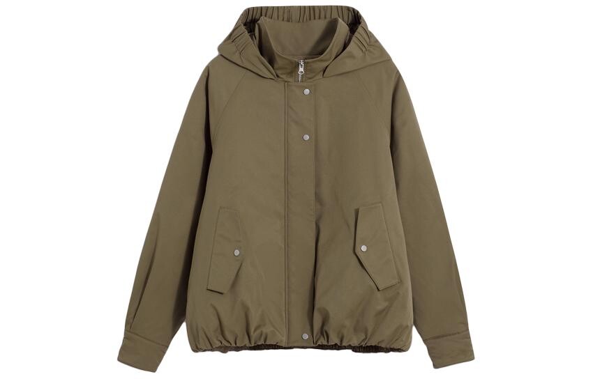 

GAP Женская куртка, цвет Khaki Green