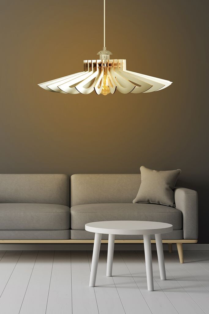 

Opviq, 157- 157FLH, белый, люстра, корпус МДФ (толщина: 3 мм)