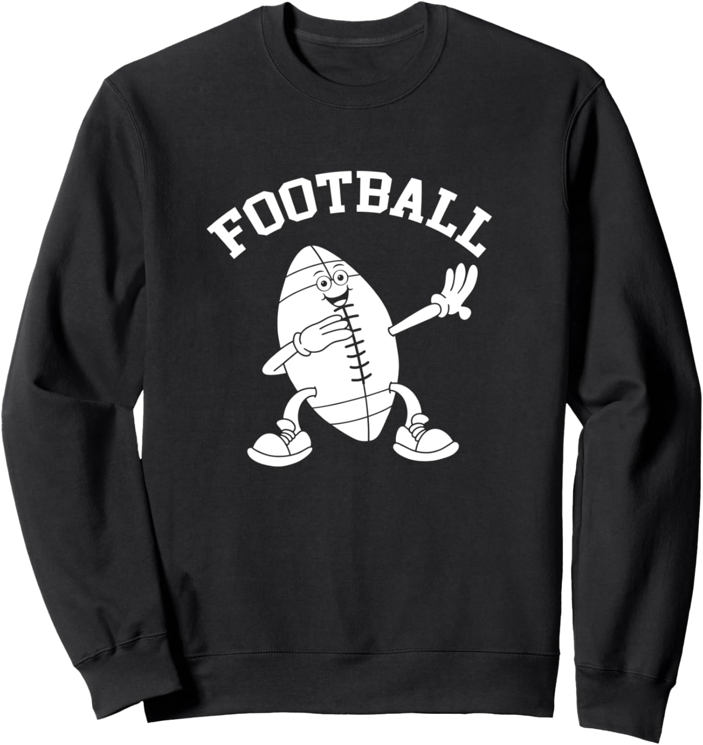 

Забавный мяч для американского футбола. Толстовка Funny Football Designs, черный
