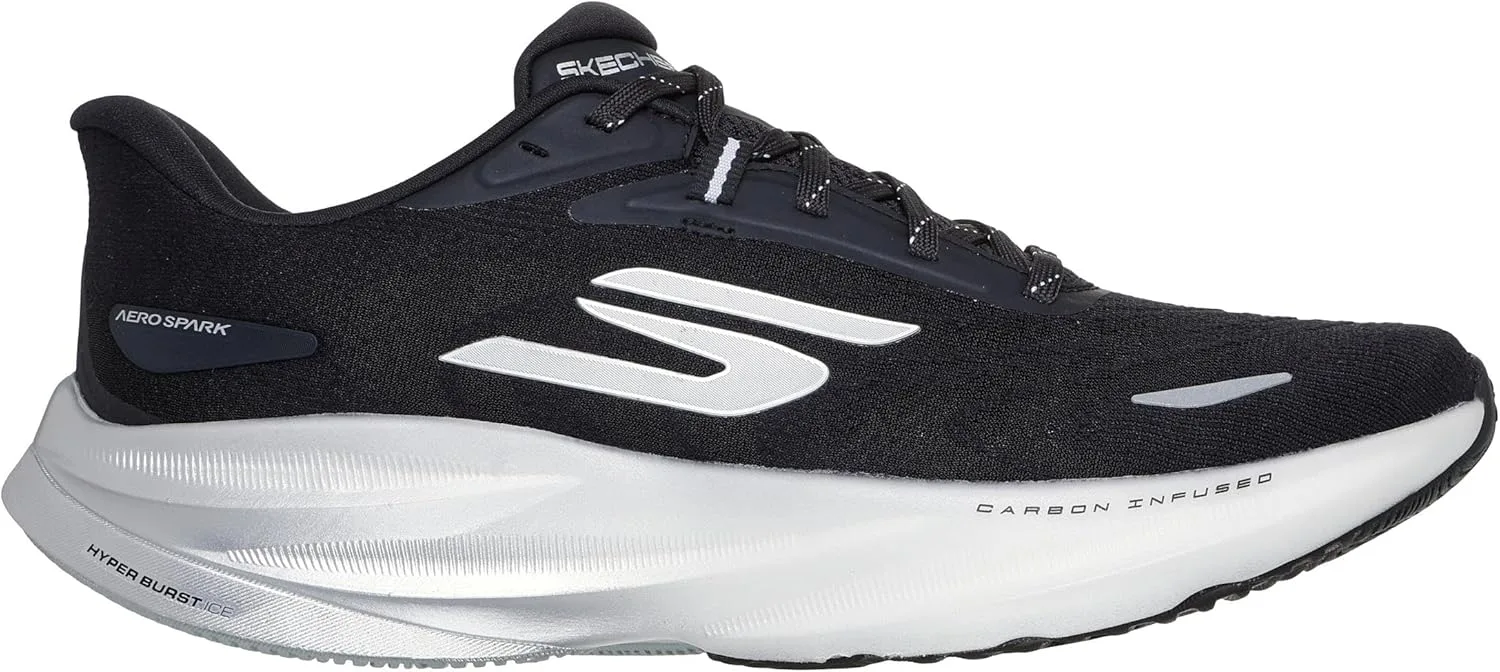 Мужские кроссовки Skechers Aero Spark, белый/черный — фото 4
