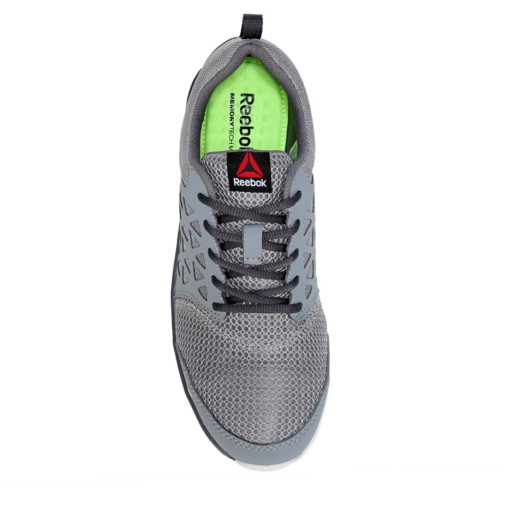 Кроссовки с мягкой подкладкой и защитным металлическим носком Reebok Work, grey — фото 4