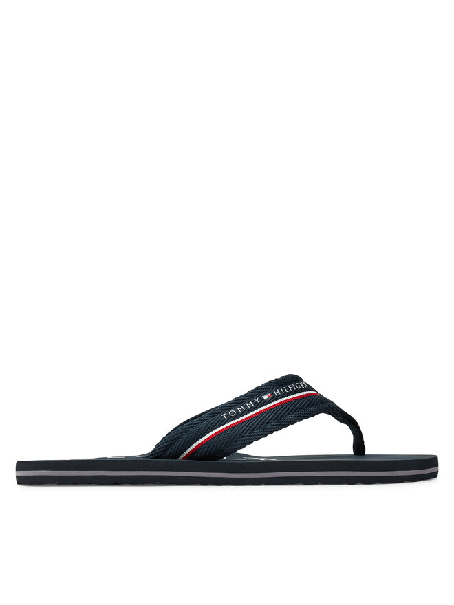 

Шлепанцы Tommy Hilfiger Web Beach Sandal FM0FM05340 Azul marino, темно-синий