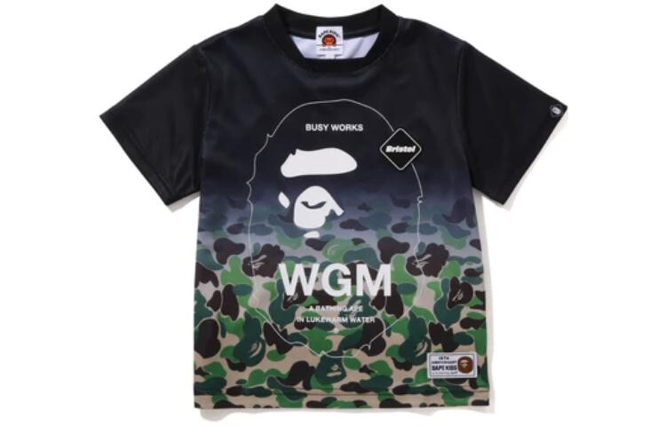 

Детская футболка A Bathing Ape, черный