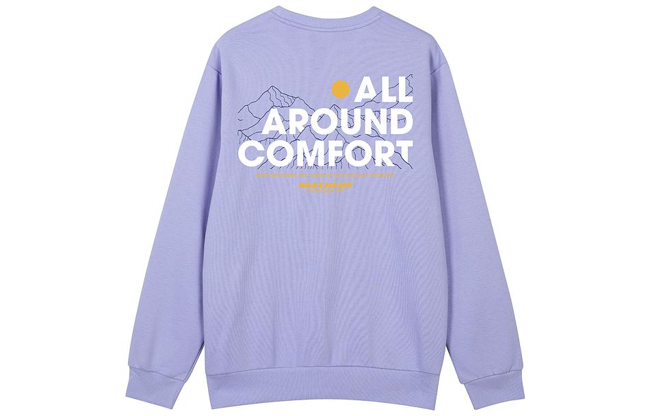

Свитшоты Unisex Crew Neck Moderate Regular Skechers, фиолетовый