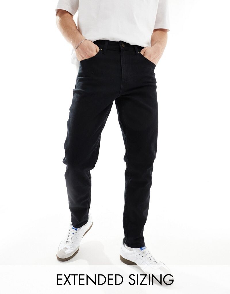 

ASOS DESIGN – черные зауженные джинсы стрейч