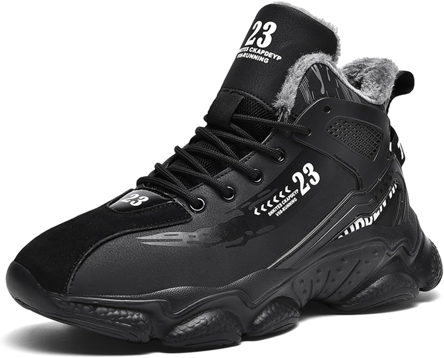 

Мужские баскетбольные кроссовки GSIGUL, легкие высокие кеды с воздушной подушкой, мужские беговые кроссовки, спортивная обувь для тренировок, черный