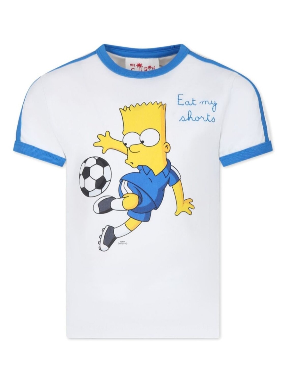 

Mc2 Saint Barth футболка из коллаборации с The Simpsons, белый