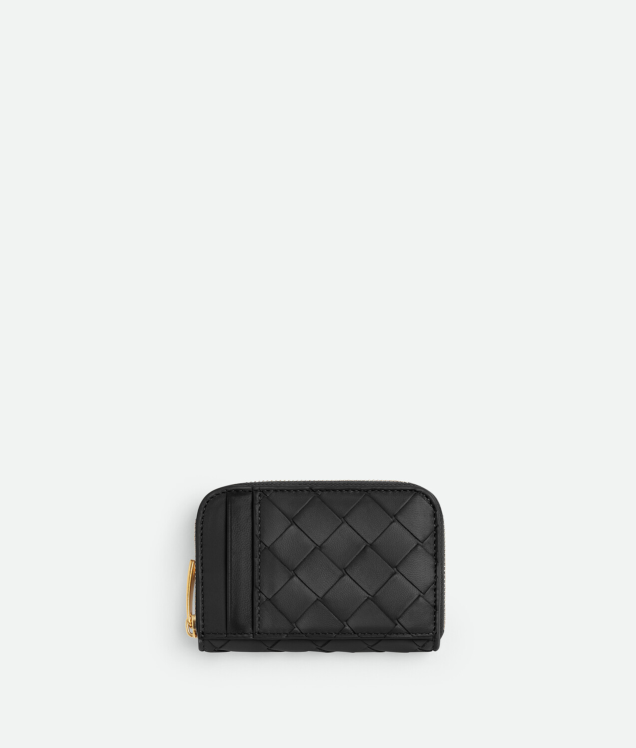 

Маленький кошелек на молнии Bottega Veneta, черный