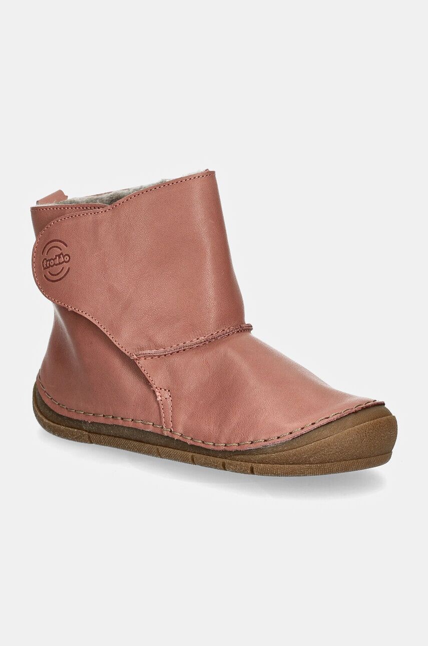 

Froddo зимняя кожаная детская обувь PAIX UP WINTER BOOTS, розовый