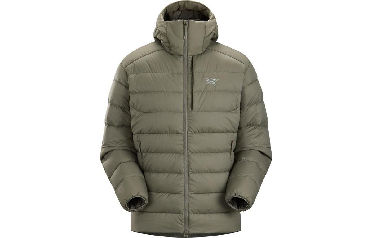 Куртка Arc'teryx Thorium с капюшоном на пуху, цвет Smoke Bluff — фото 4