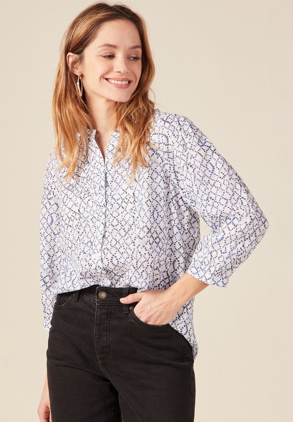 

Блуза BONOBO Jeans, синий