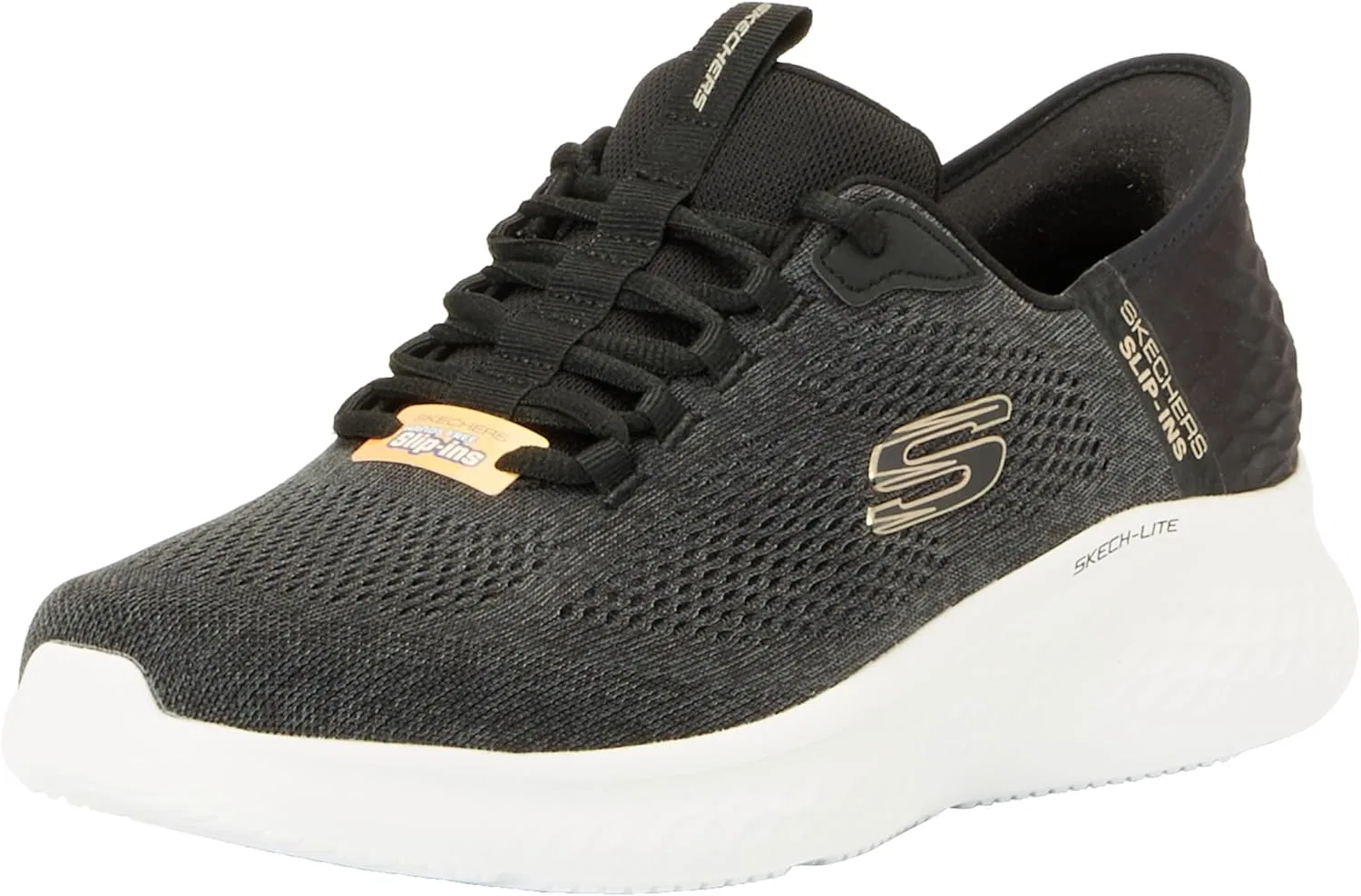 Мужские кроссовки Skechers Skech-lite Pro Primebase Hands Free Slip-in, Black Grey