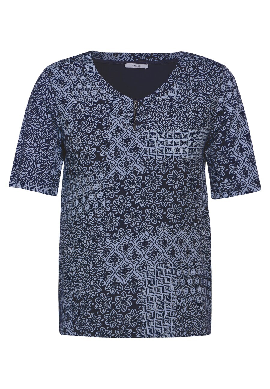 

Футболка CECIL Shirt, ночной синий
