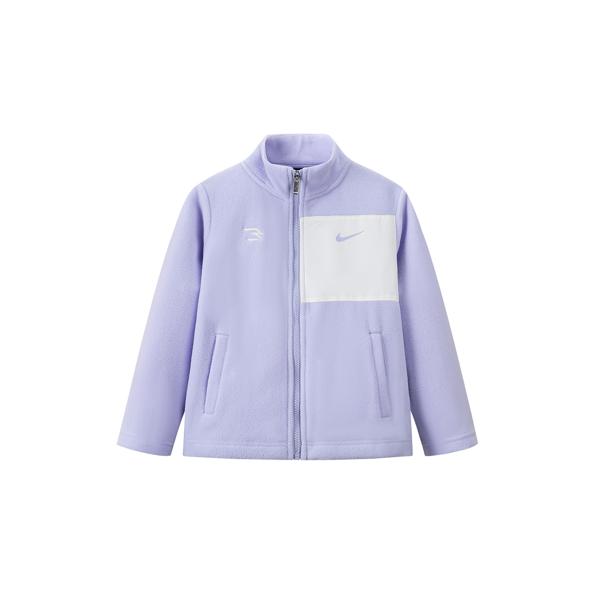 

Детская куртка с воротником стойкой утепленная Nike, lilac