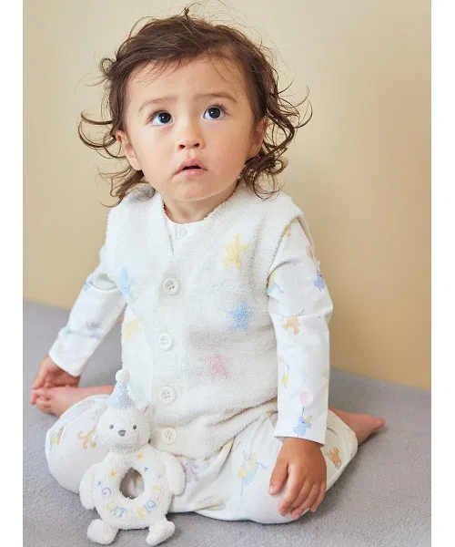 Детский жилет с узором звёзды Airy Moco бренд BABY