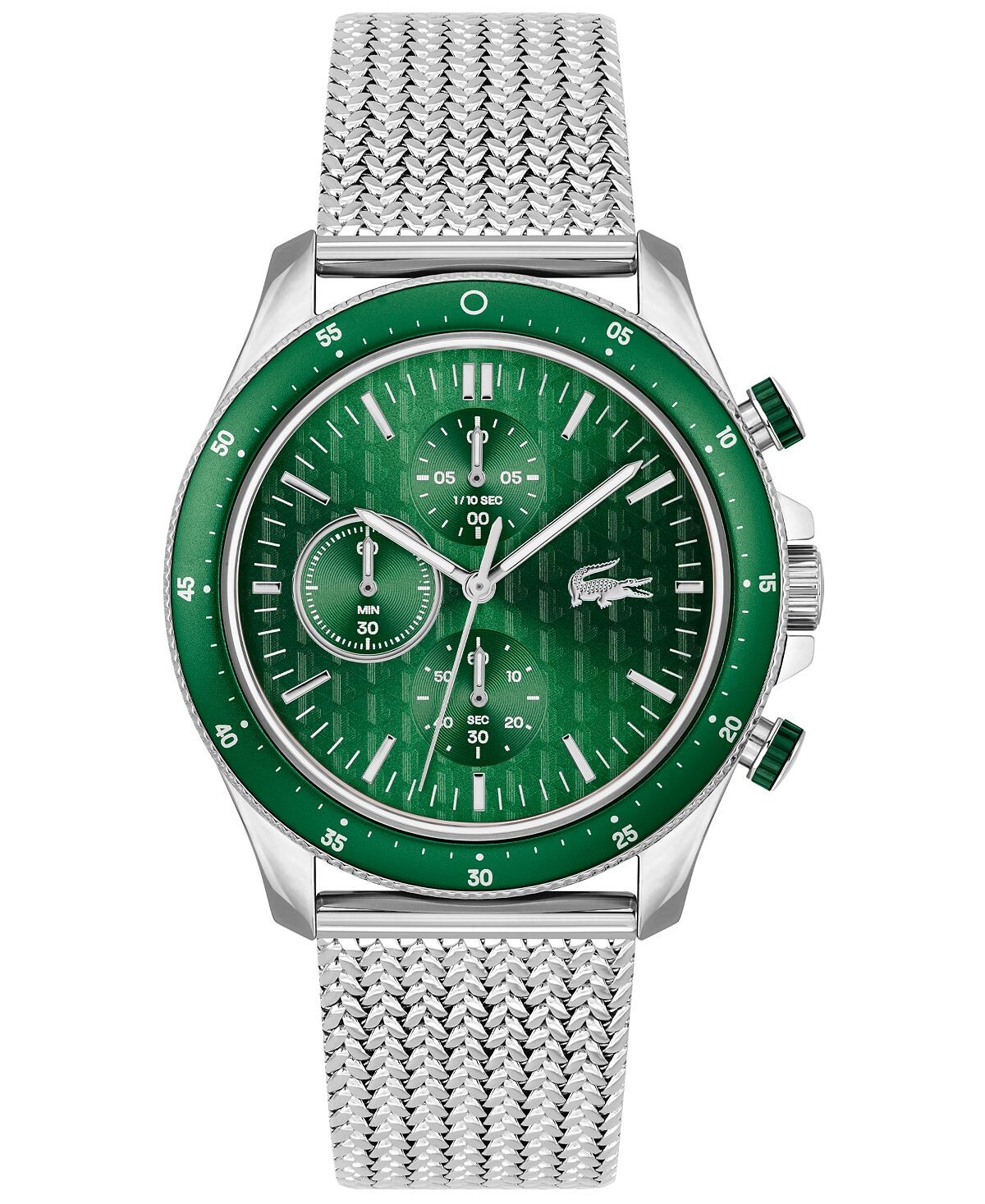 

Мужские часы Neoheritage с сетчатым браслетом из нержавеющей стали, 42 мм Lacoste