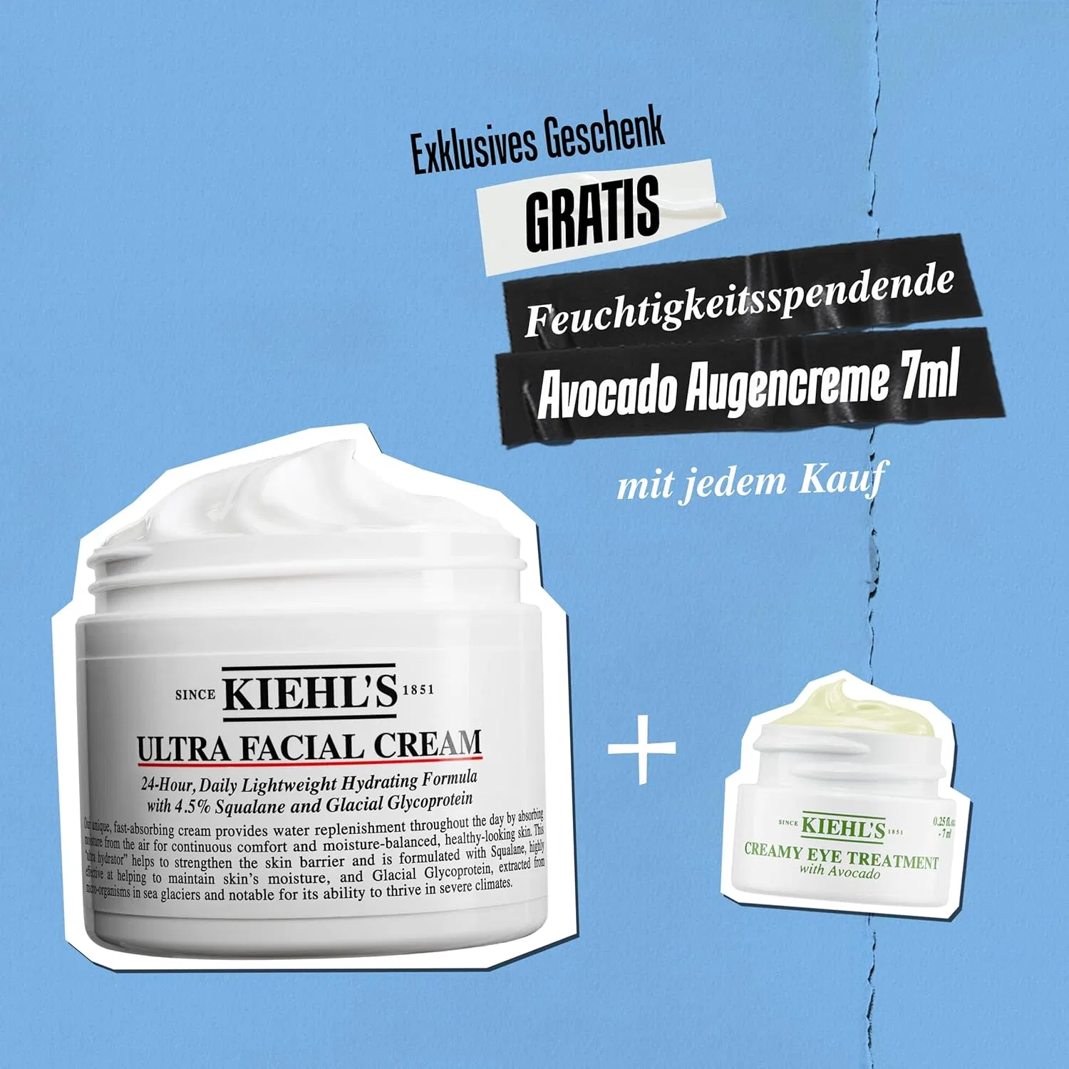 Набор KIEHL'S Ultra Facial Cream и Avocado Eye Cream Kiehl'S — фото 2