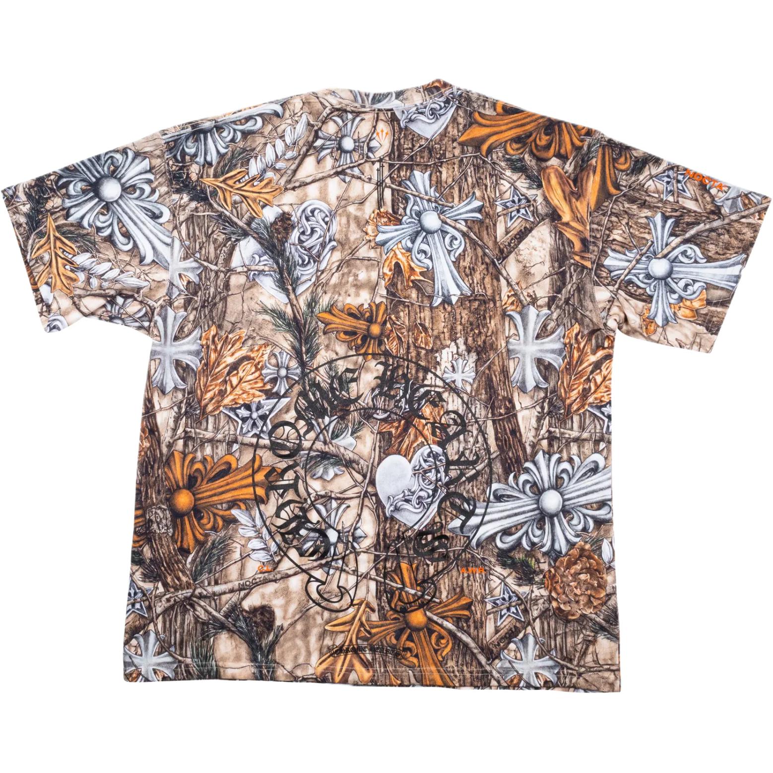 Футболка Nocta Realtree мужская Chrome Hearts, коричневый — фото 2