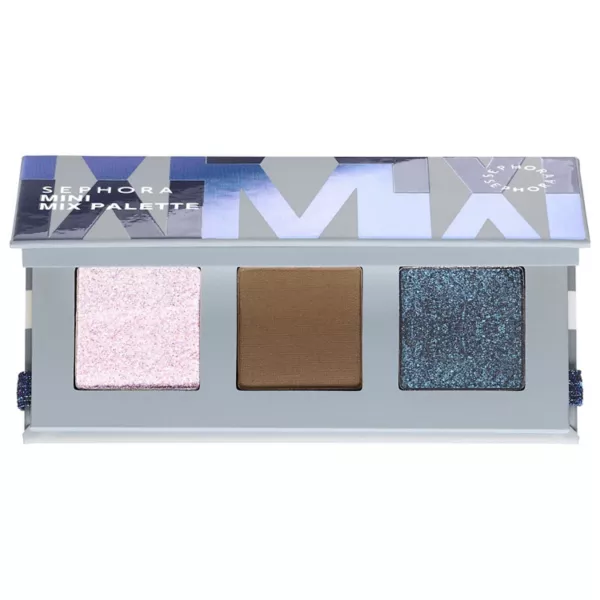 

Палитра теней для век Mini Mix Sephora Collection, цвет daring blue dusk